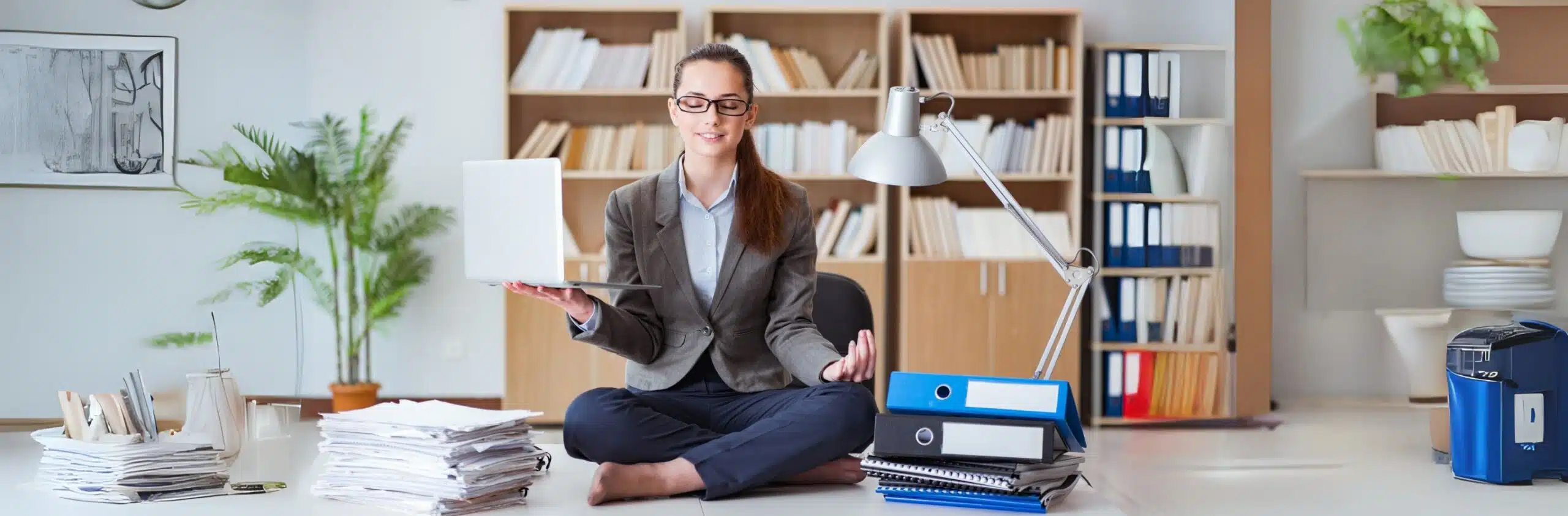 Méditation au travaille